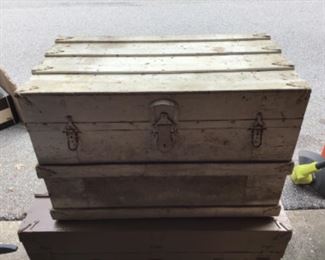 Antique Steamer Trunk