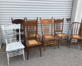 Several Antique/Vintage Chairs