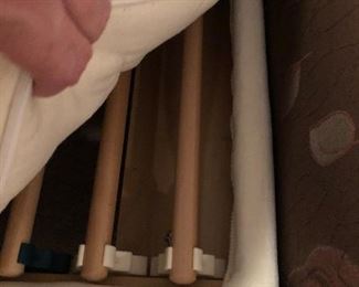 Euro Dowel Mattress Foundation system with adjustable polymer shock absorbers. These are no longer manufactured and are hard to find. Excellent condition.