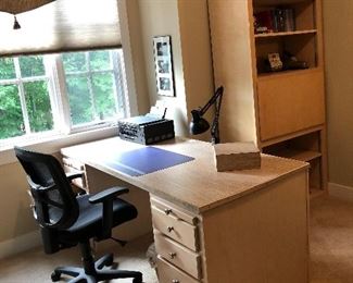 Custom Made Desk & Drop Front Secretary Bookcase