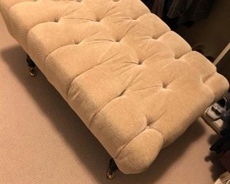 Ballard Designs Tufted ottoman