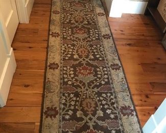 63” long x 15” wide runner 