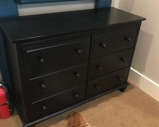 6 Drawer Dresser 48” wide x 34” tall x 19” deep 