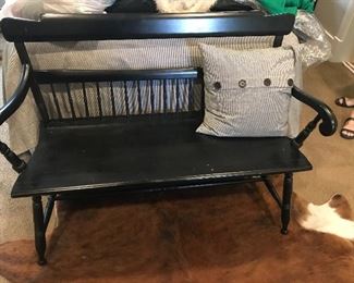 Great black bench