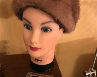 Vintage Mink hat 