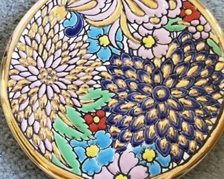 Porcelain/Cloinsoinee/and Silver...From Mexico.  I love it.  You love it.  Done deal.