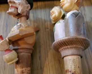 Cool old Puppet Wine Stoppers