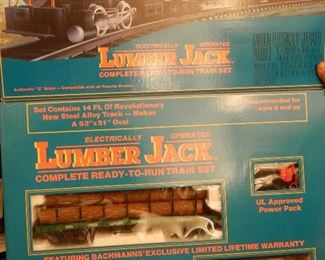 Lumber Jack train set