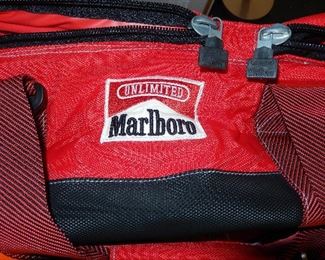 New Vintage 1990’s Marlboro Cigarette Adventure Team Unlimited Nylon  bags