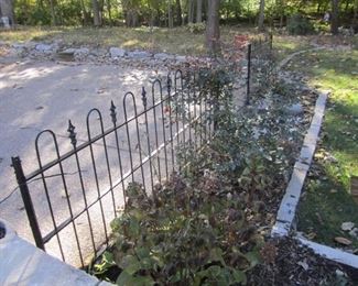WROGHT IRON FENCING