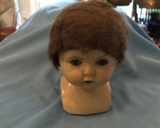 ANTIQUE DOLL HEAD