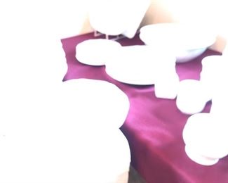 MIKASA ANTIQUE WHITE DISHES