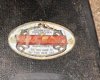 OLD TOWN CANOE CO DETAIL