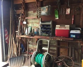 Shovels, rakes, coolers - all priced low!!