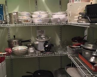 Loads of housewares, priced to sell