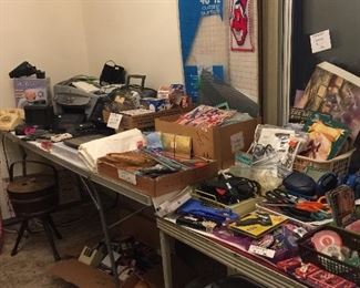 Entire room of office and electronics