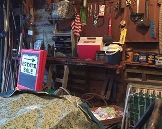 Gun rack, more tools