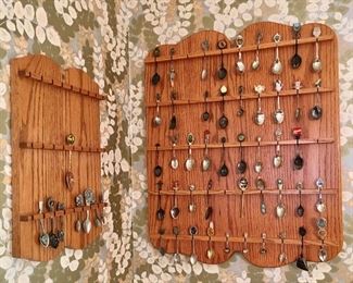 LARGE COLLECTION OF SOUVENIR SPOONS