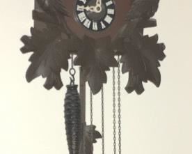 ANTIQUE BLACK FOREST CUCKOO CLOCK