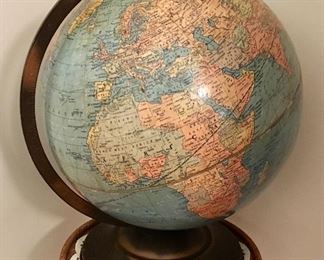 VINTAGE WORLD GLOBE
