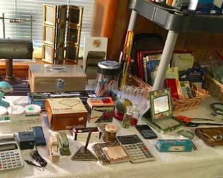 MORE OFFICE ITEMS + VINTAGE DESK LAMP