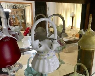 FENTON HANDLE BASKETS