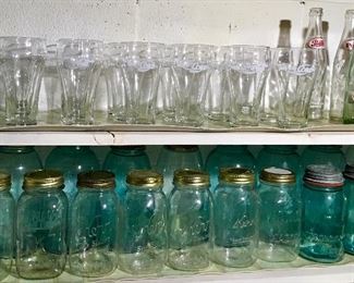 Vintage Coca-Cola glasses