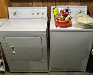 Washer and dryer