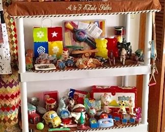 Lots of Vintage toys.