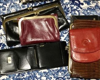 VINTAGE LEATHER WALLETS.
