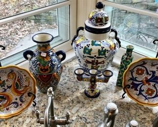 Collection of Italian Pottery