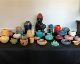 Rookwood, Weller, and UND Pottery collection