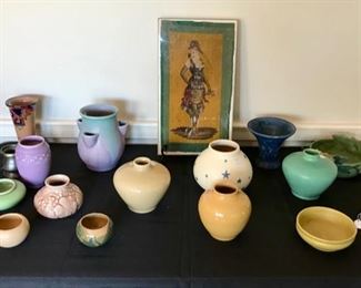 Rookwood, Weller, and UND Pottery