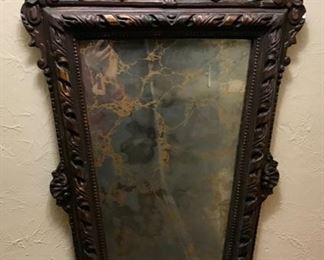Vintage Carved Mirror