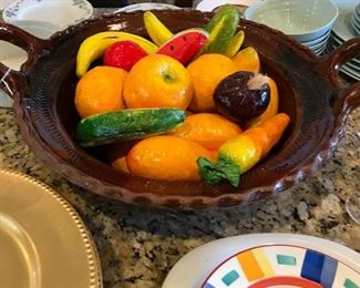 Large Pottery Bowl