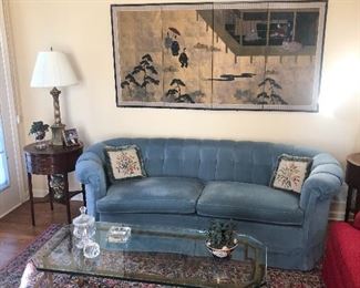 Karastan rug/ clean sofa