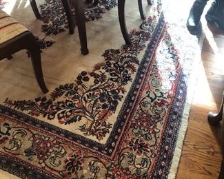 One of many handmade rugs