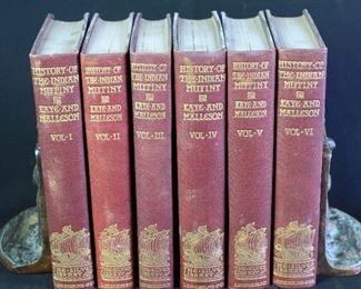 The Indian Mutiny Of 1857-8 by Col. Malleson, 6 Volume Set