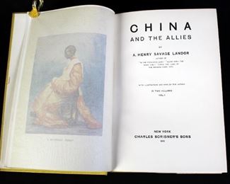 China And The Allies by A. Henry Savage Landor, 2 Volume Set