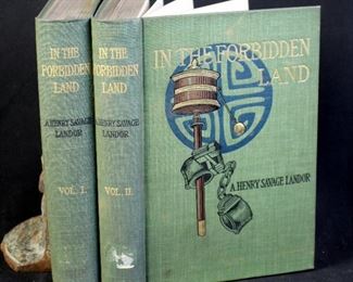 In The Forbidden Land By A. Henry Savage Landor, 2 Volume Set