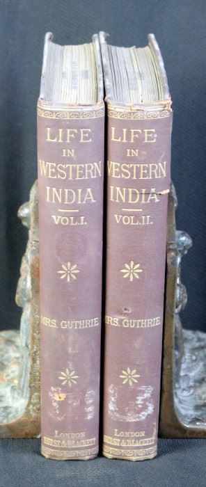 Life In Western India By Mrs. Guthrie 2 Volume Set