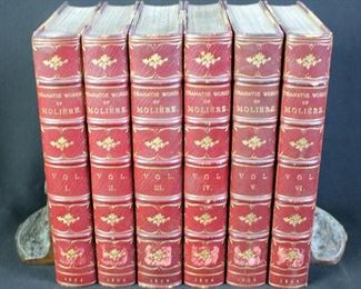 Dramatic Works Of Moliere 6 Volume Set