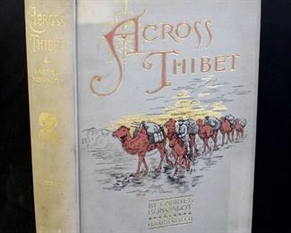 Across Thibet By Gabriel Bonvalot, 1892