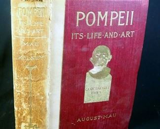 Pompeii, It's Life And Art By August Mau