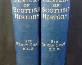A Century Of Scottish History By Sir Henry Craik, 2 Volumes, 1901
