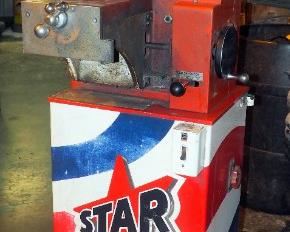 Brake Lathe, Made By Star Machine And Tool Company, Model #1776, For Use With Disc And Drum Brakes, 120V, Attachments Included, In Working Order