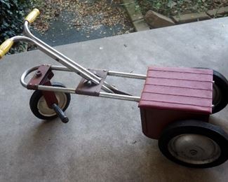 Vintage 1950's Child's Irish Mail Cart Pedal Car
