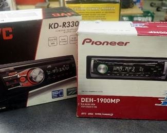 Pioneer CD Receiver, Model DEH-1900MP, New In Box And JVC CD Receiver Model #KD-R330, New In Box