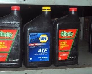 Napa And O'Reilly Automatic Transmission Fluid,Qty 4 Qts, Power Steering Fluid, 12 oz Bottles, Qty 4