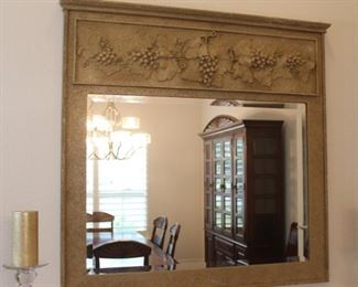 Tuscan style wall mirror - 42" x 42"